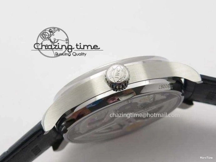 MIROTIME 0412 EasyCare Portuguese Real PR IW500705 ZF 1:1 Best Edition On Blue Leather Strap A52010 V 7310